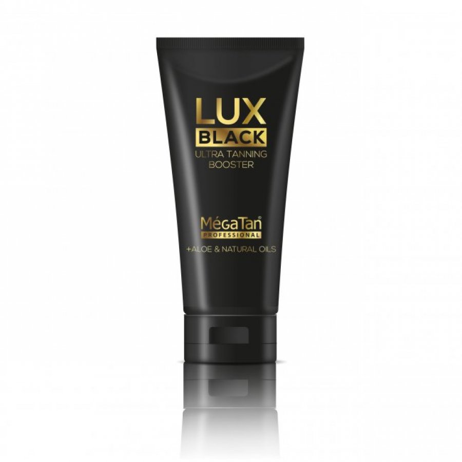 Solarium lotion MegaTan Lux Black, with Bronzer, 125ml